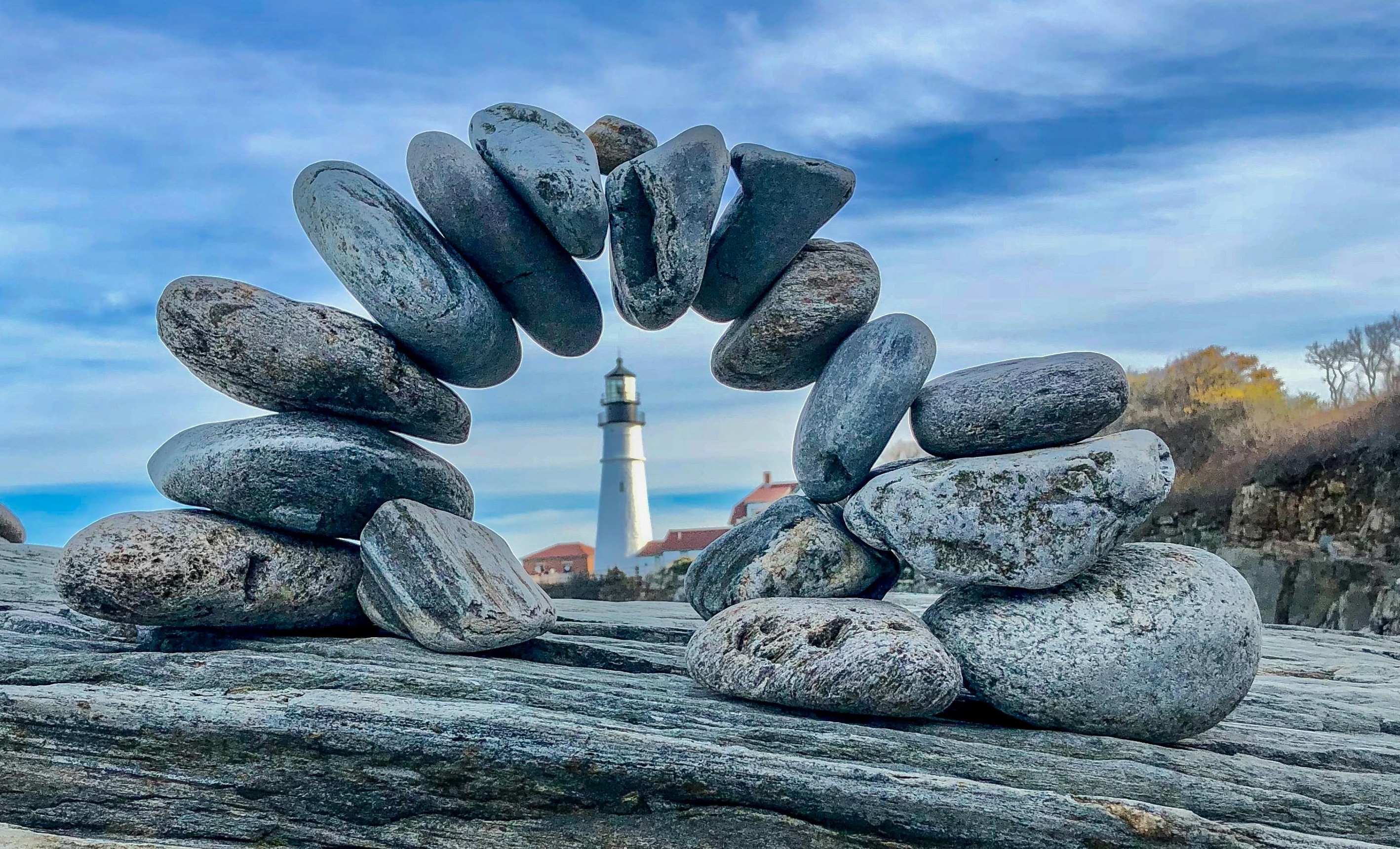 Rocks that are in balance